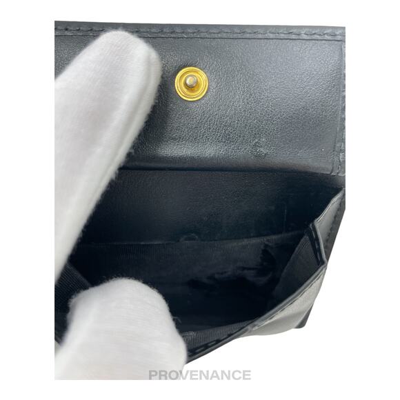 🔴 Gucci Embossed Bifold Wallet - Black - Picture 10 of 10